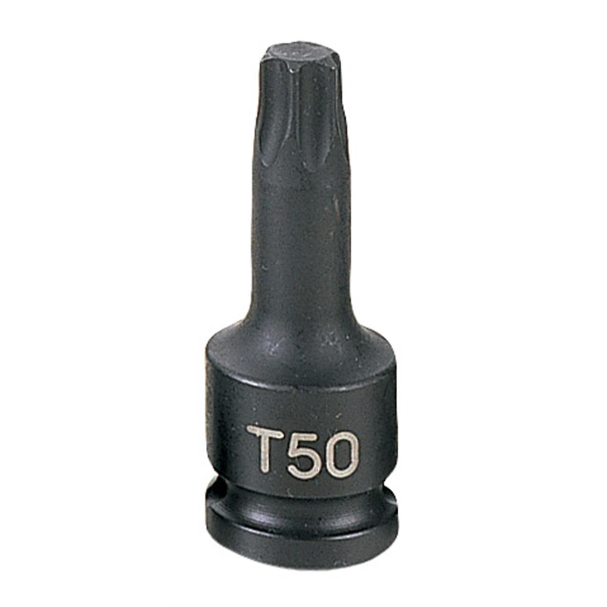Grey Pneumatic Impact Socket — T50, 3/8in. Drive, Internal Torx, Chrome-Molybdenum Steel, Model# GRE1150T